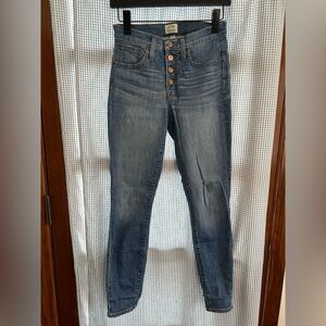 J. Crew Women's Skinny Jeans in Medium Blue